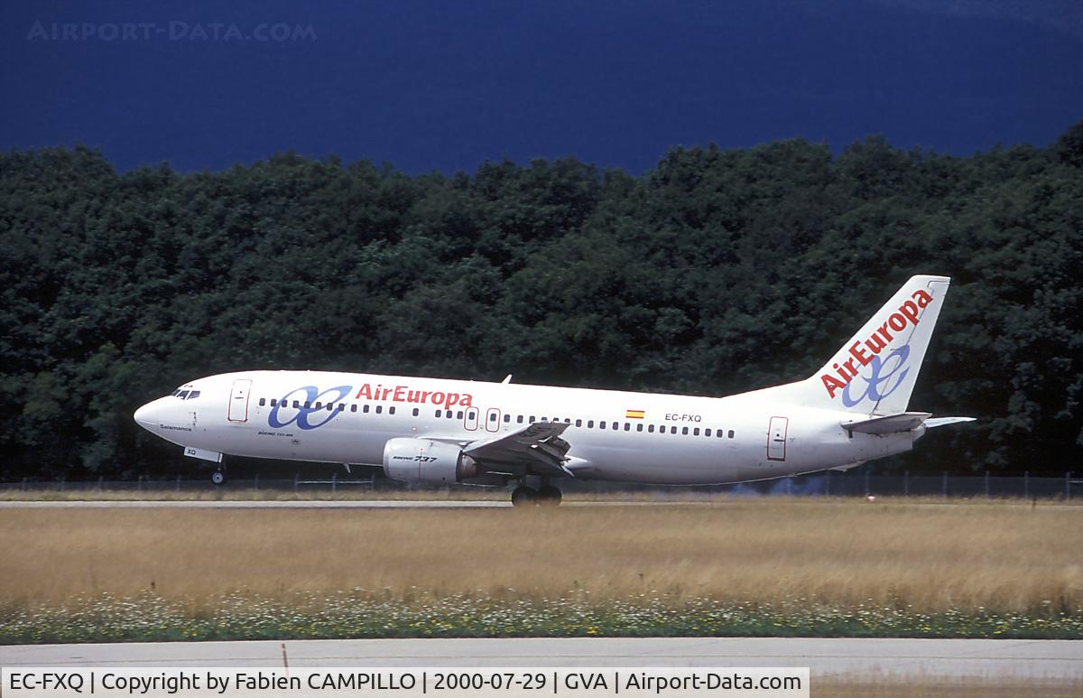 EC-FXQ, 1991 Boeing 737-4Q8 C/N 24707, Air Europa