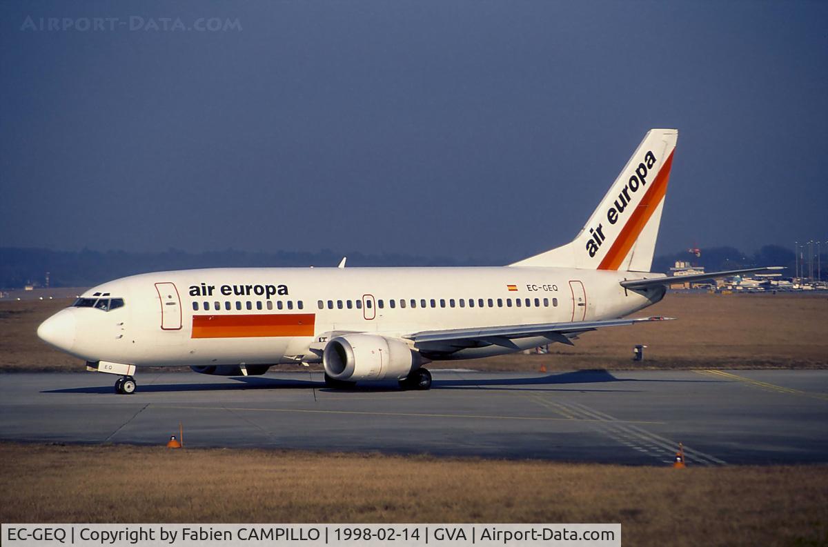 EC-GEQ, 1987 Boeing 737-3Y0 C/N 23750, Air Europa