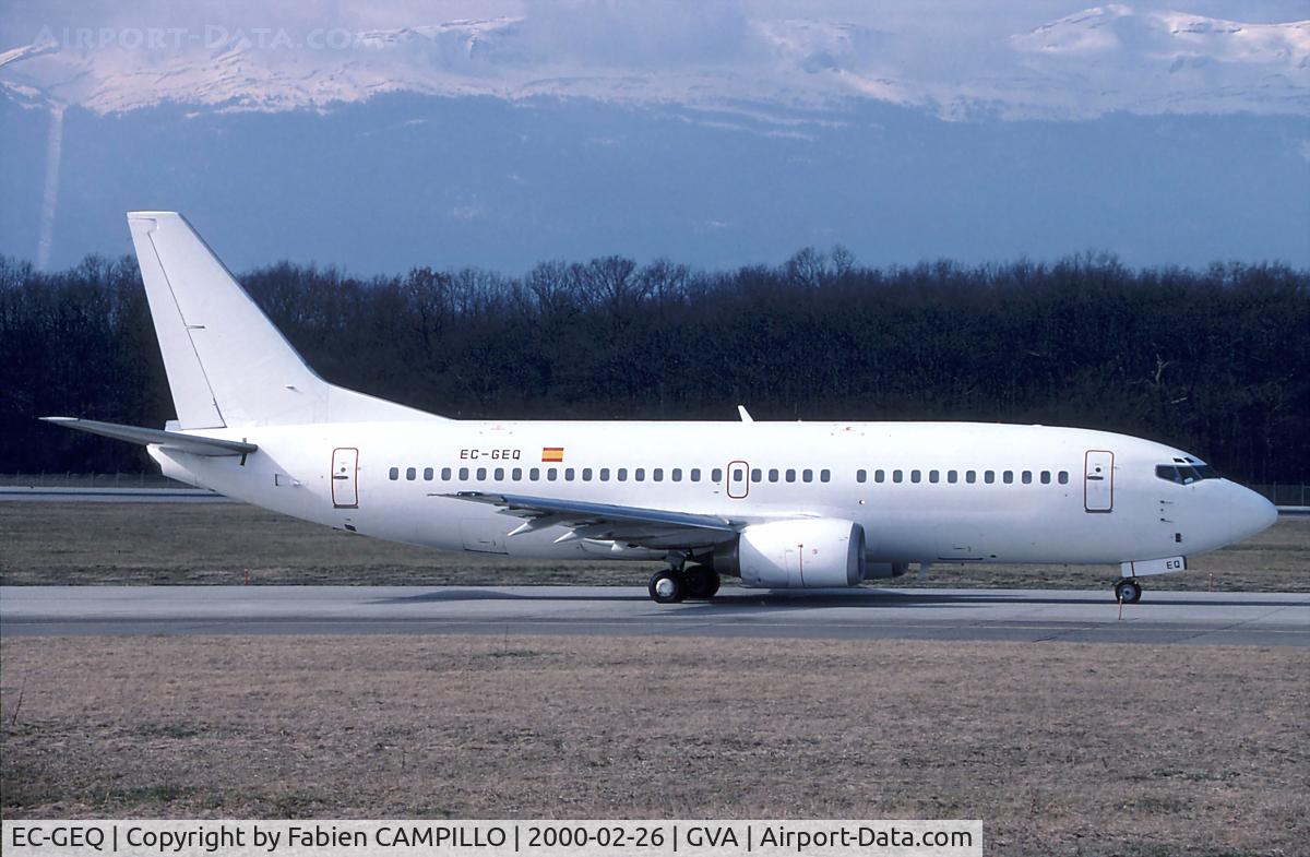 EC-GEQ, 1987 Boeing 737-3Y0 C/N 23750, Air Europa