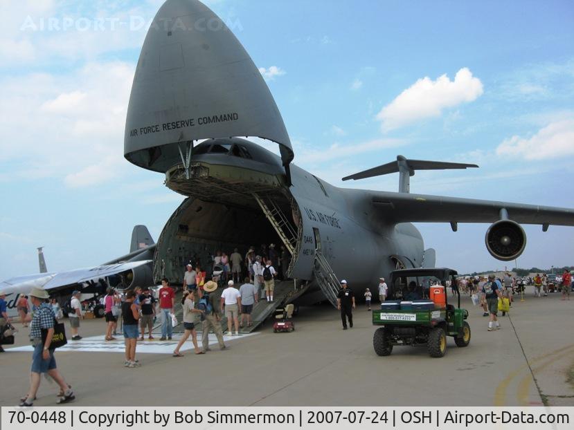 70-0448, 1970 Lockheed C-5A Galaxy C/N 500-0062, C5 at Airventure '07