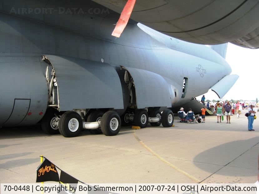 70-0448, 1970 Lockheed C-5A Galaxy C/N 500-0062, C5 at Airventure '07
