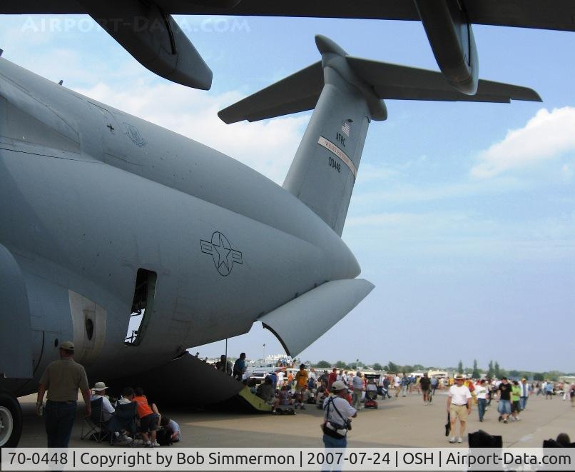 70-0448, 1970 Lockheed C-5A Galaxy C/N 500-0062, C5 at Airventure '07