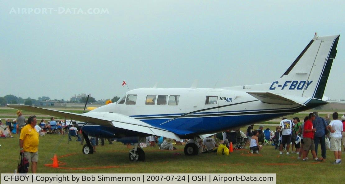 C-FBOY, 1968 Beech A65 Queen Air C/N LC 302, Airventure '07
