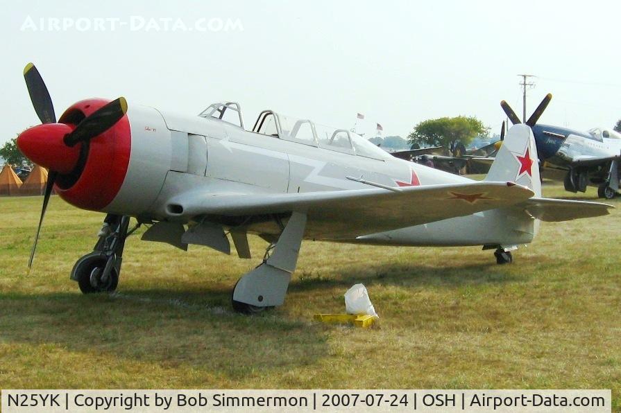 N25YK, 1955 Yakovlev Yak-11 C/N 25 III/25, Airventure '07