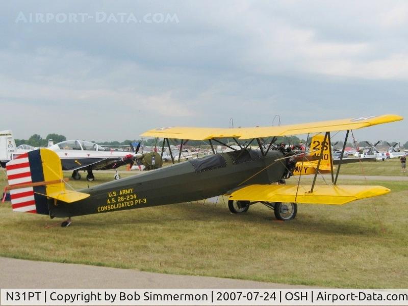 N31PT, 1998 Consolidated PT-3 Replica C/N 1, Airventure '07