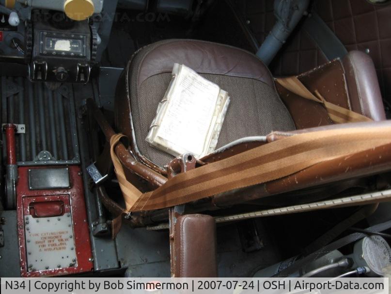 N34, 1945 Douglas R4D-7 C/N 33359, Checklist