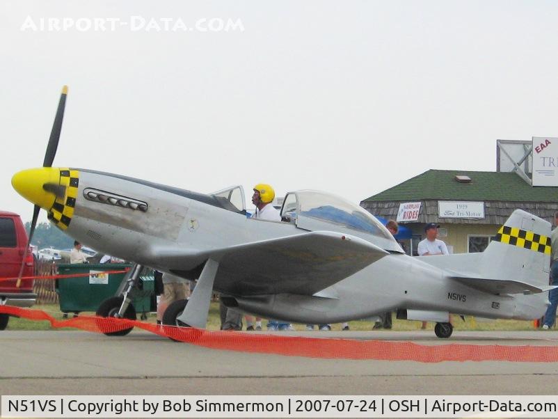 N51VS, 2004 North American S51D C/N 162, Airventure '07