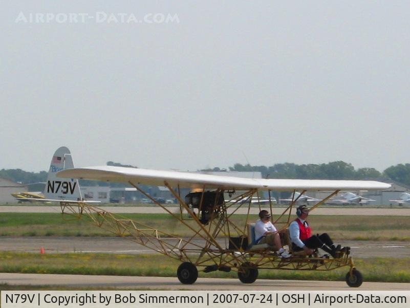 N79V, 1974 Breezy RLU-1 C/N JVO-01, Carl Unger giving rides at Airventure '07