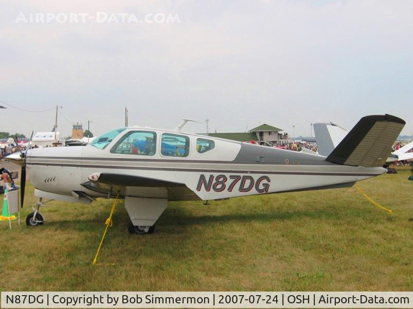 N87DG, 1959 Beech K35 Bonanza C/N D-5794, Airventure '07