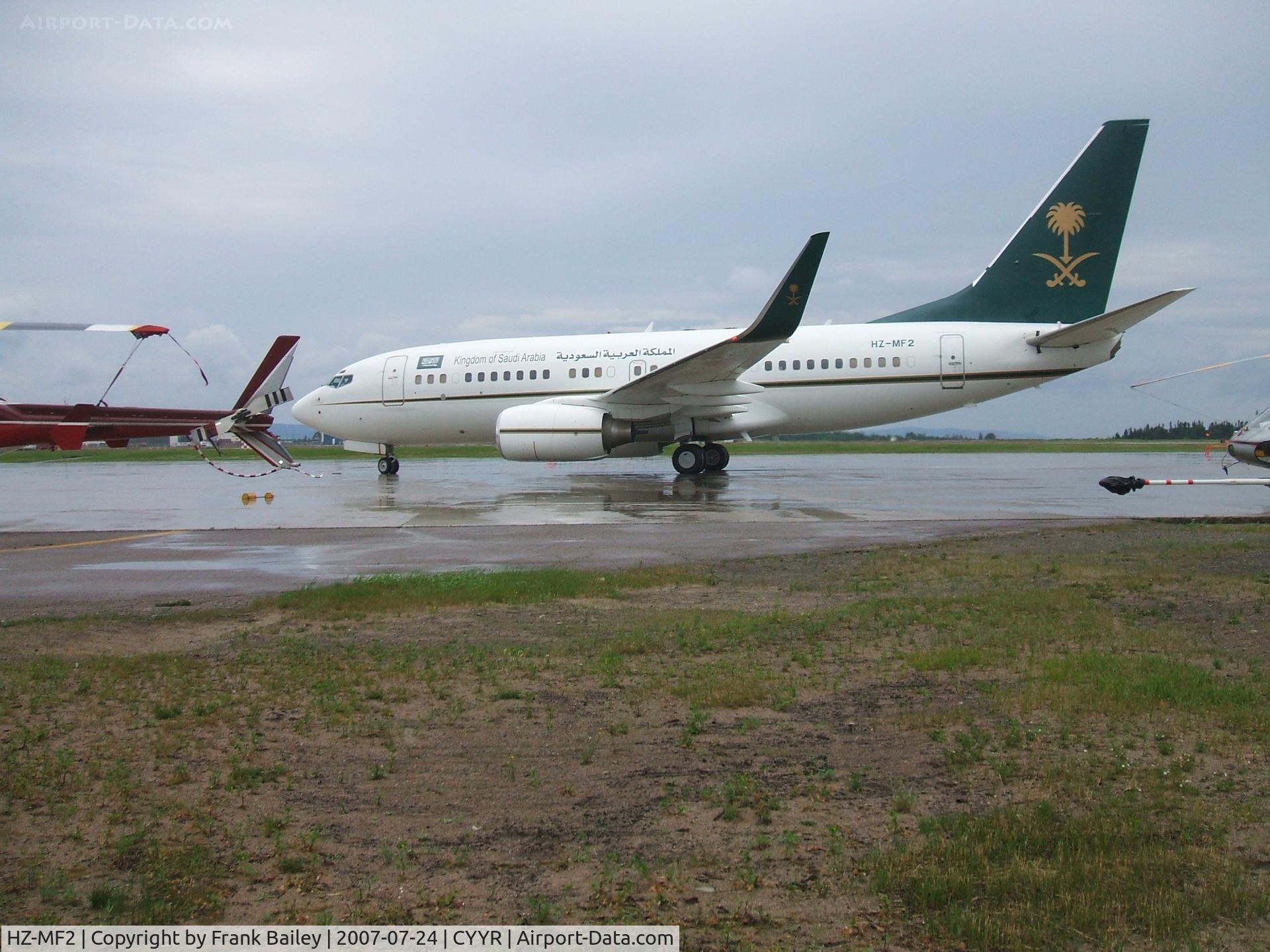 HZ-MF2, Boeing 737-7AJ  BBJ C/N 33499, B737-700     Kingdom Of Saudi Arabia