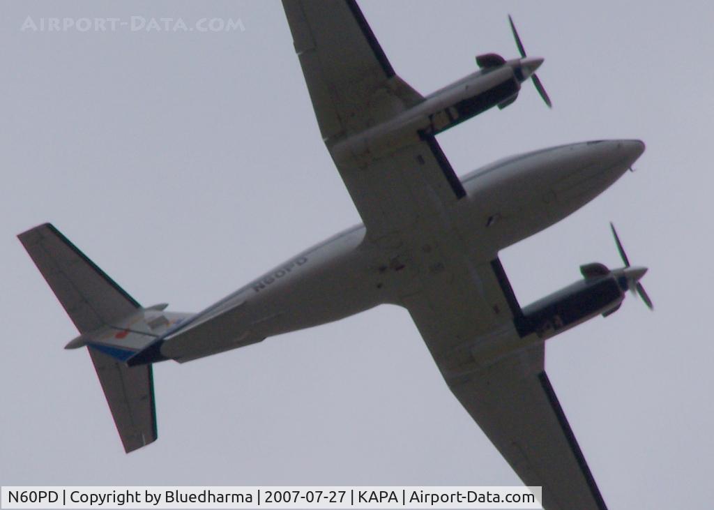 N60PD, 1975 Beech 200 Super King Air C/N BB-58, Takeoff