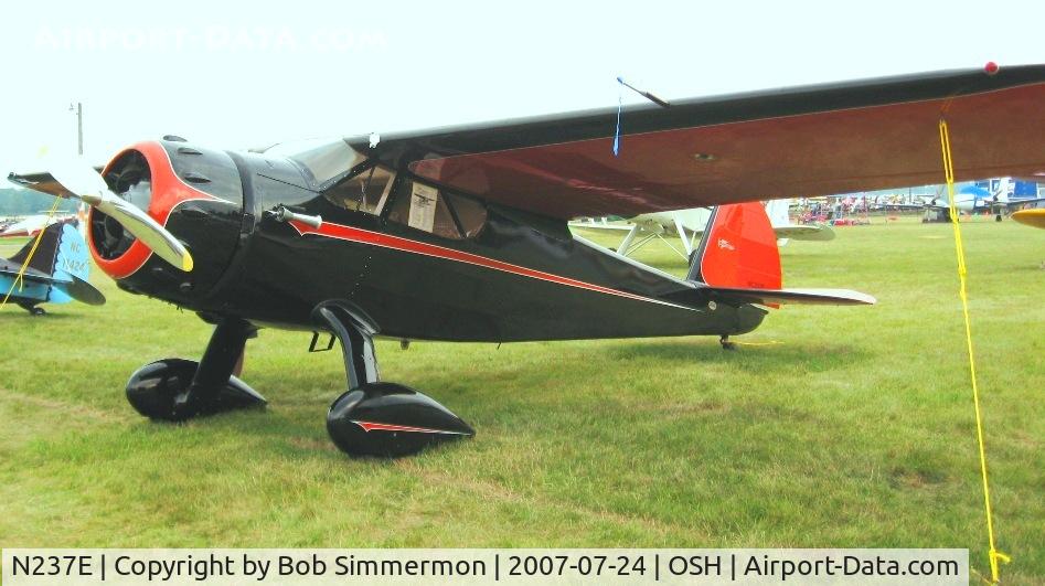 N237E, 1940 Cessna C-165 Airmaster C/N 554, Airventure '07