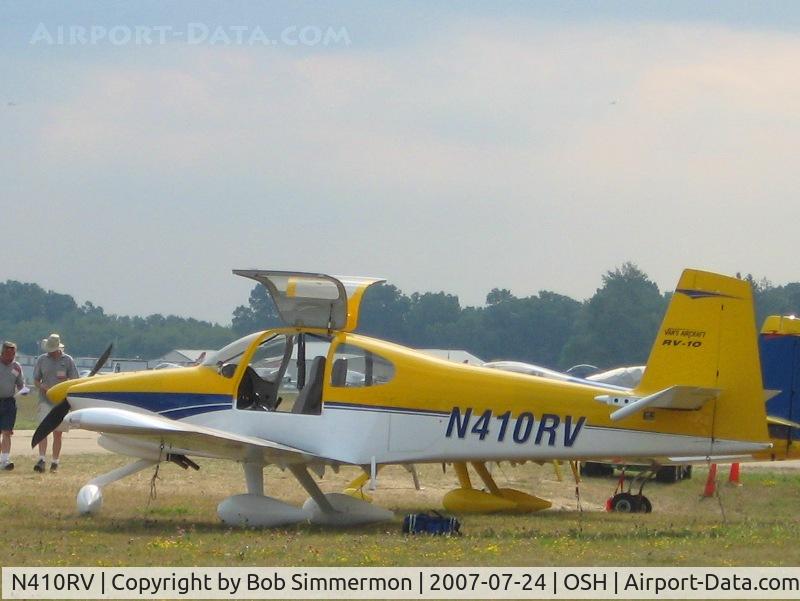 N410RV, 2003 Vans RV-10 C/N 1 (N410RV), Airventure '07