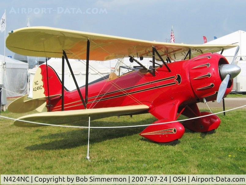 N424NC, 2007 Waco YMF-F5C C/N F5C114, Airventure '07