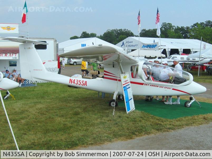 N435SA, 2006 Iniziative Industriali Italiane Sky Arrow 600 Sport C/N LSA005, Airventure '07