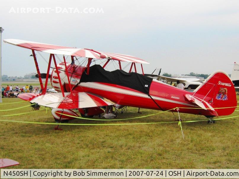 N450SH, 1943 Boeing B75N1 C/N 75-8004, Airventure '07