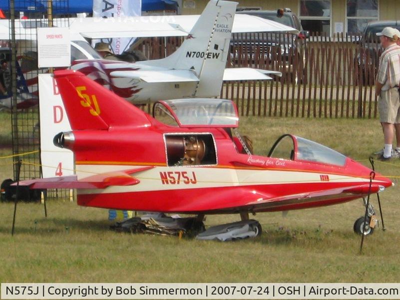 N575J, 2003 Bede BD-5J C/N 15, Airventure '07