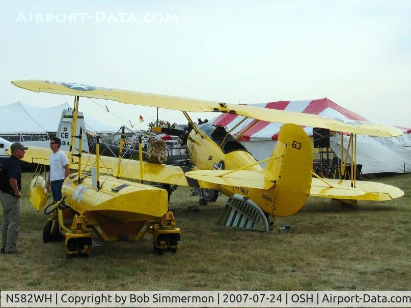 N582WH, 1940 Naval Aircraft Factory N3N-3 C/N 2003, Airventure '07