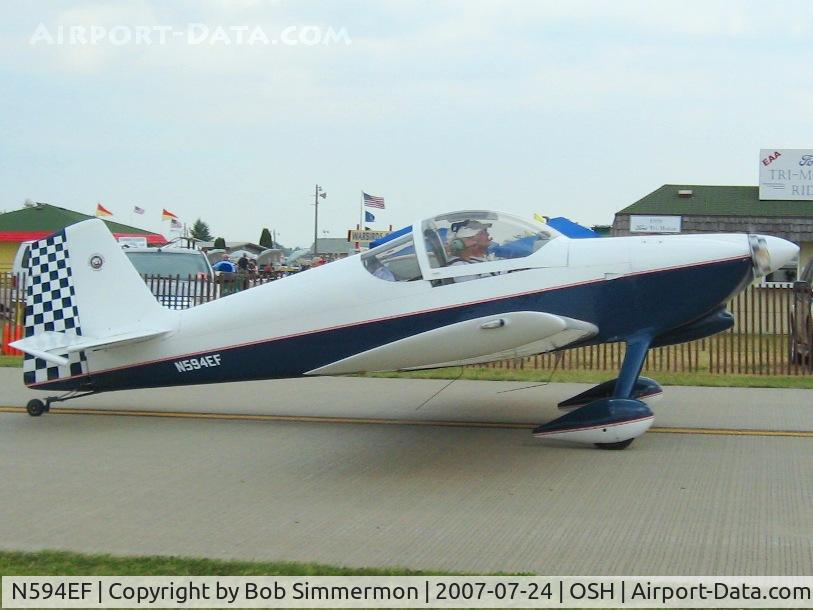 N594EF, 2002 Vans RV-6 C/N 22317, Airventure '07
