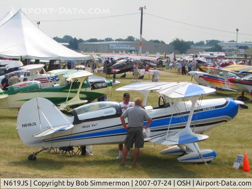 N619JS, 1994 Steen Skybolt C/N 002 (N619JS), Airventure '07