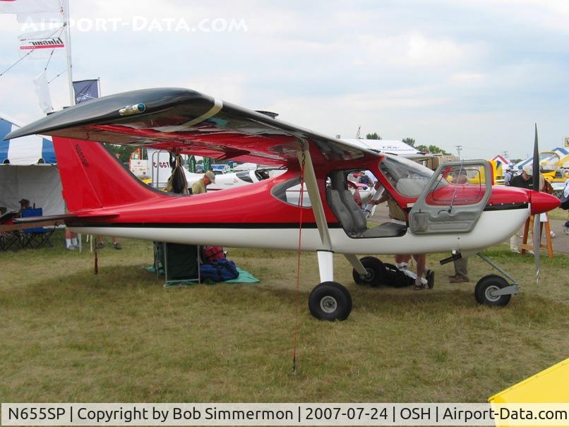 N655SP, 2007 Glasair GS-2 Sportsman C/N 7137, Airventure '07