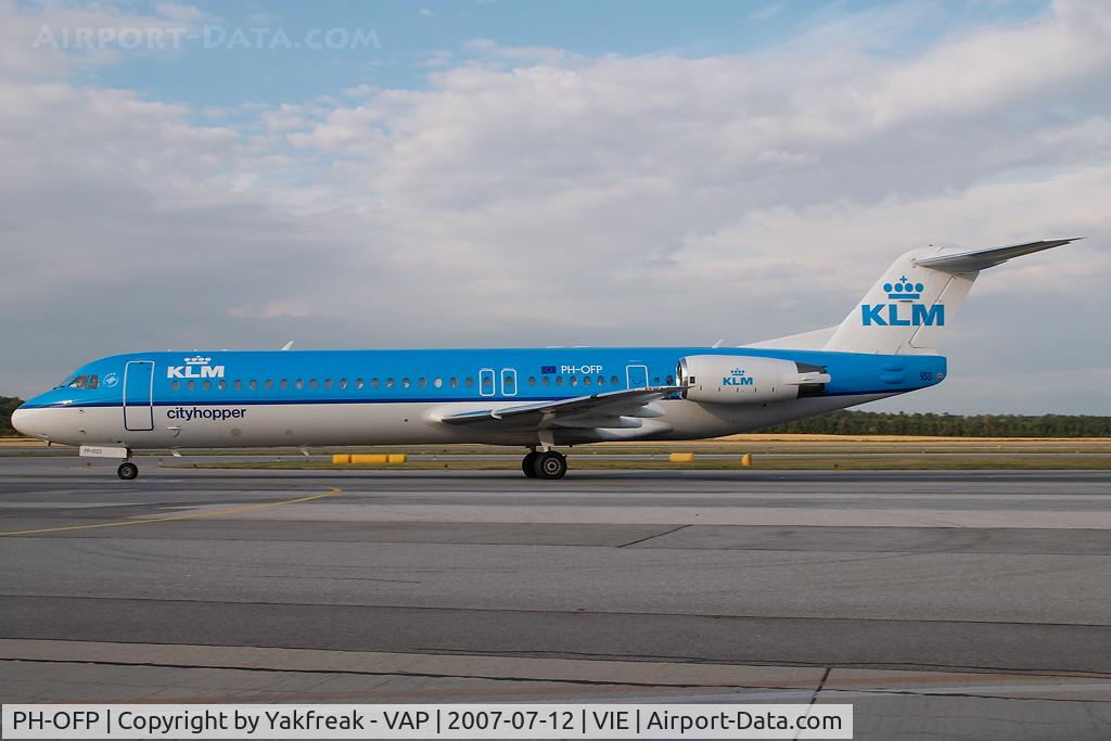 PH-OFP, 1995 Fokker 100 (F-28-0100) C/N 11472, KLM Fokker 100