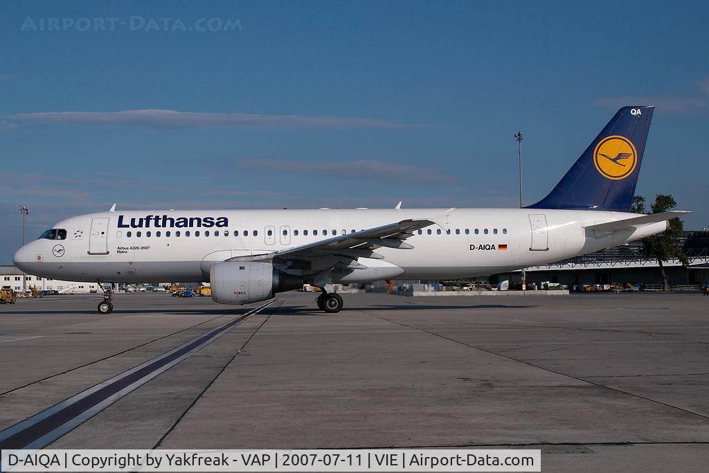 D-AIQA, 1991 Airbus A320-211 C/N 0172, Lufthansa Airbus 320