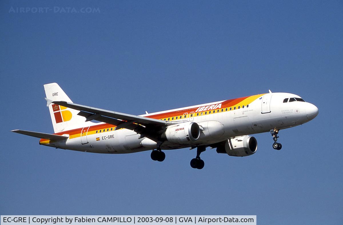EC-GRE, Airbus A320-211 C/N 134, Iberia