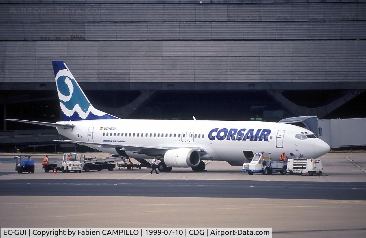 EC-GUI, 1990 Boeing 737-4YO C/N 24690, Corsair