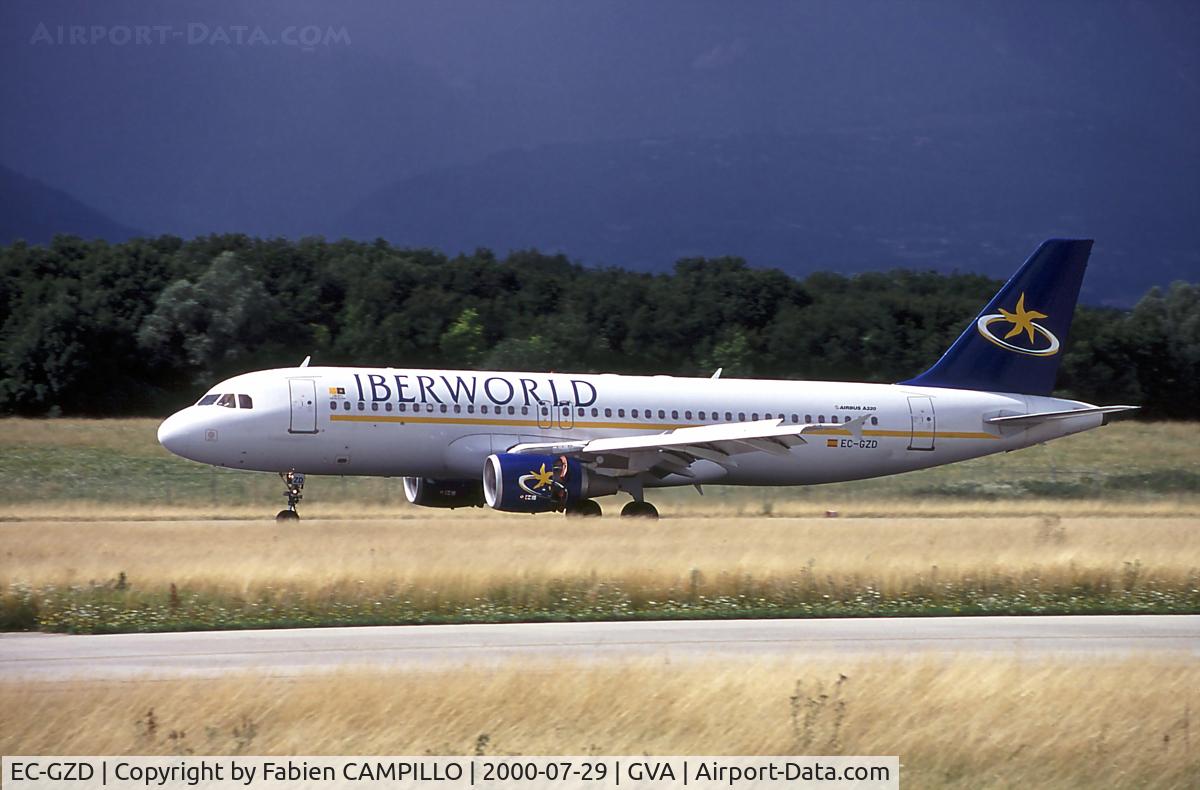 EC-GZD, 1998 Airbus A320-214 C/N 0879, Iberworld