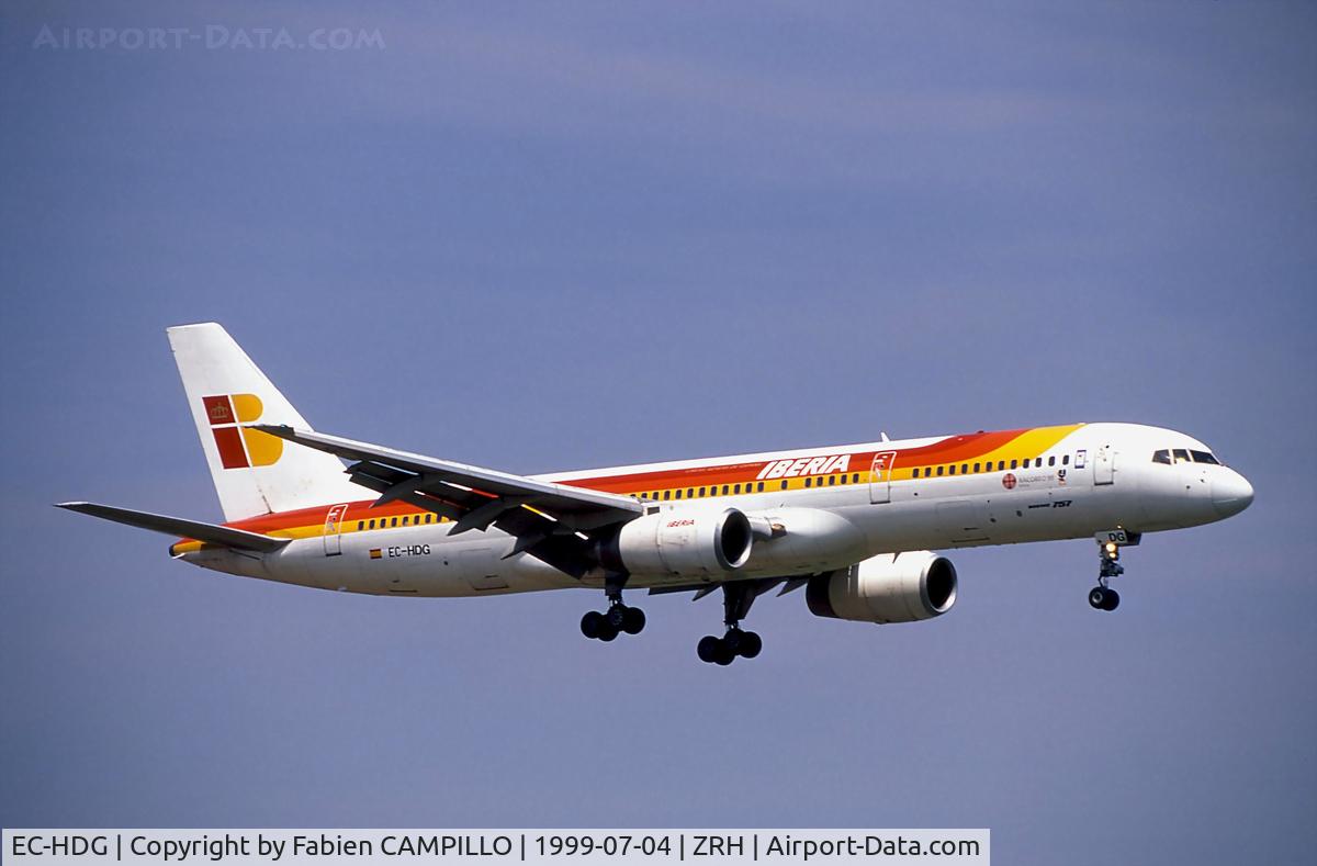 EC-HDG, 1990 Boeing 757-236 C/N 24794, Iberia