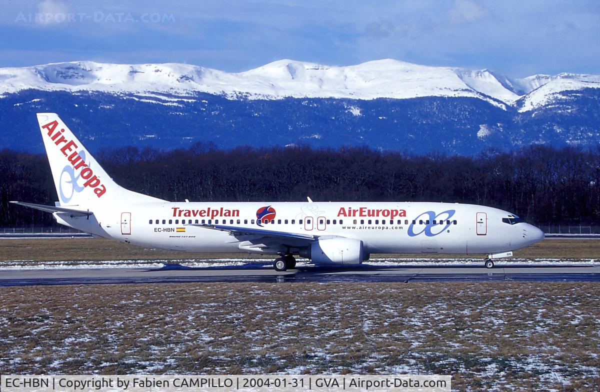 EC-HBN, 1999 Boeing 737-85P C/N 28383, Air Europa
