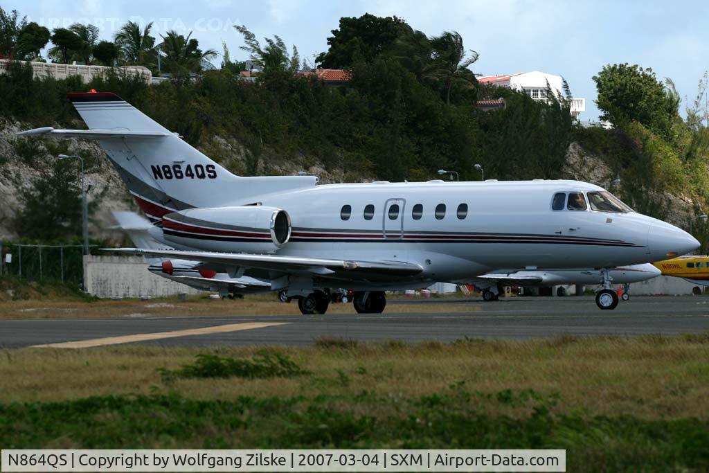 N864QS, 2001 Raytheon Hawker 800XP C/N 258564, visitor