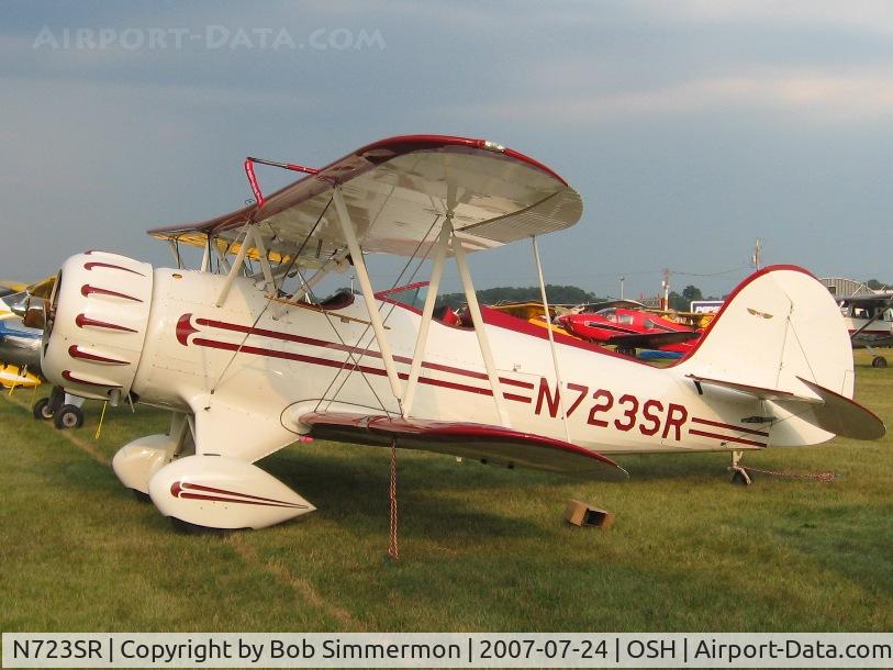 N723SR, 1996 Classic Aircraft Corp WACO YMF C/N F5C-070, Airventure '07