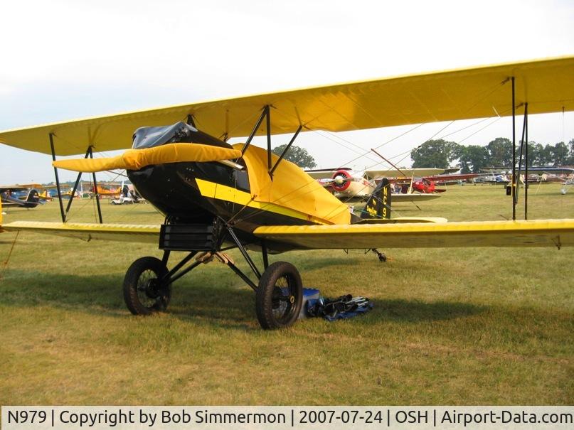 N979, 1927 Swallow Airplane Manufacturing Co J5 Swallow C/N 842, Airventure '07