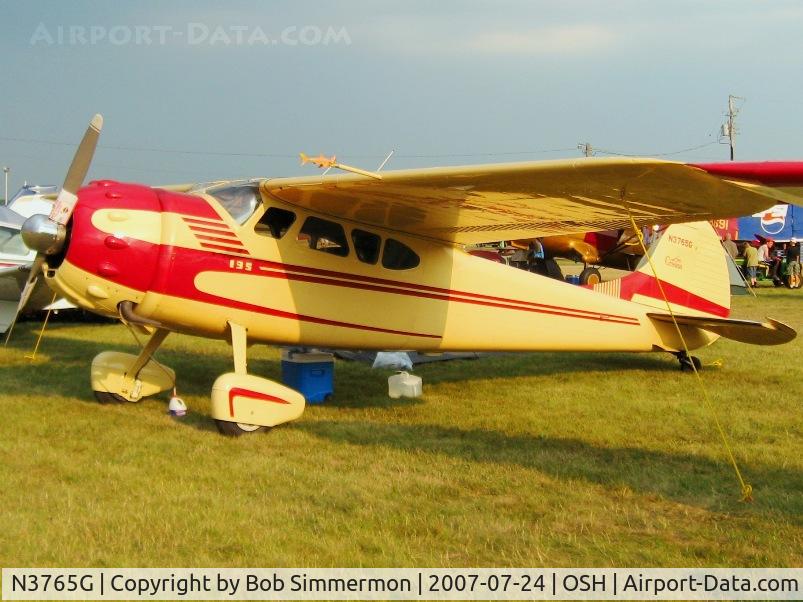 N3765G, 1948 Cessna 190 C/N 7101, Airventure '07
