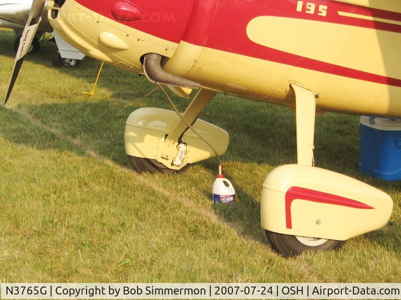 N3765G, 1948 Cessna 190 C/N 7101, Airventure '07.  There's a 195 owners courtesy.