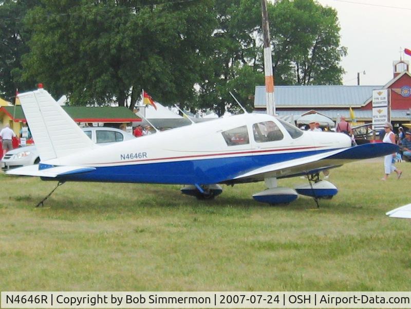 N4646R, 1966 Piper PA-28-140 C/N 28-21400, Airventure '07