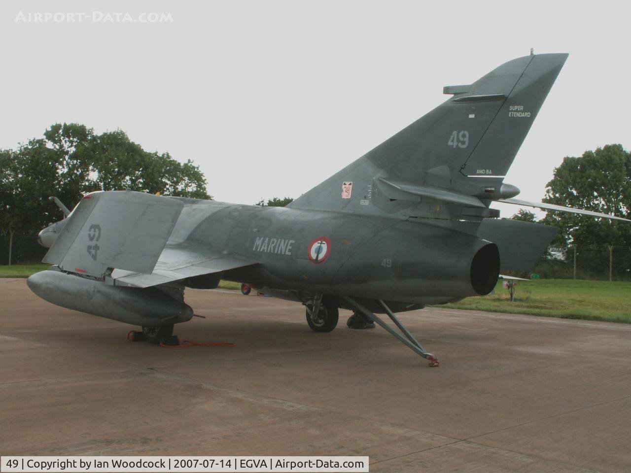 49, Dassault Super Etendard C/N 50, Super Etendard/11F French Navy/RIAT Fairford