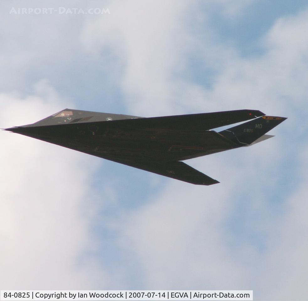 84-0825, 1984 Lockheed F-117A Nighthawk C/N A.4039, F-117A/8 FS-49FW USAF/RIAT Fairford