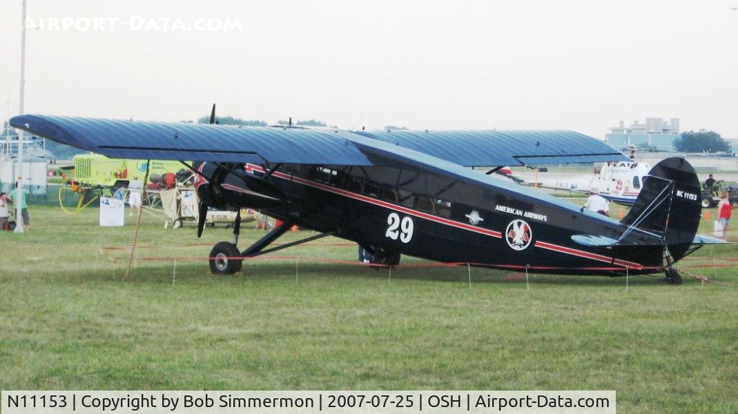 N11153, 1931 Stinson SM-6000-B C/N 5021, Airventure '07