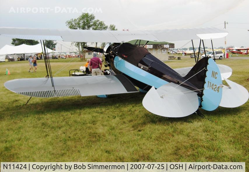 N11424, 1931 Waco QCF C/N 3493, Airventure '07