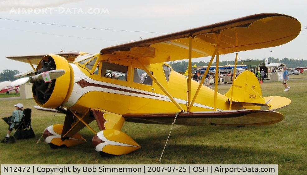 N12472, 1932 Waco UEC C/N 3638, Airventure '07