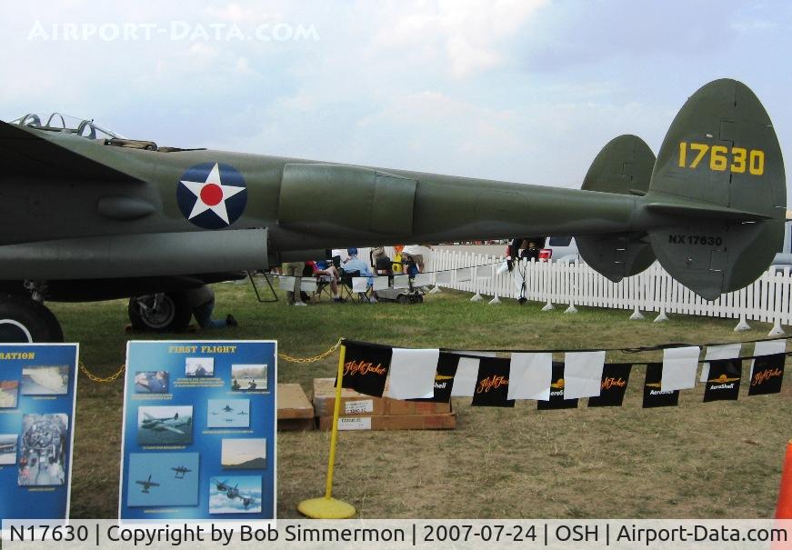 N17630, 1941 Lockheed P-38F C/N 41-7630 (222-5757), Glacier Girl at Airventure '07