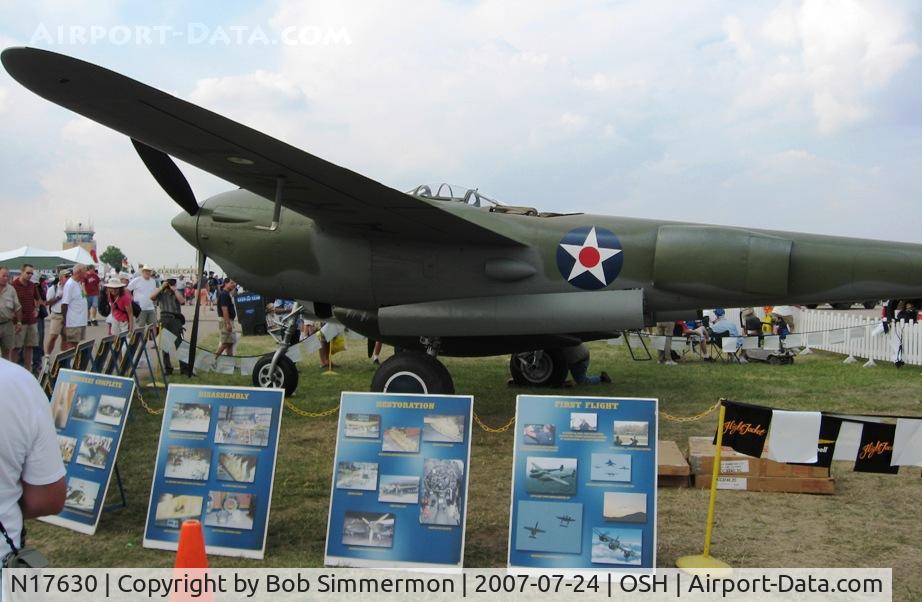 N17630, 1941 Lockheed P-38F C/N 41-7630 (222-5757), Glacier Girl at Airventure '07