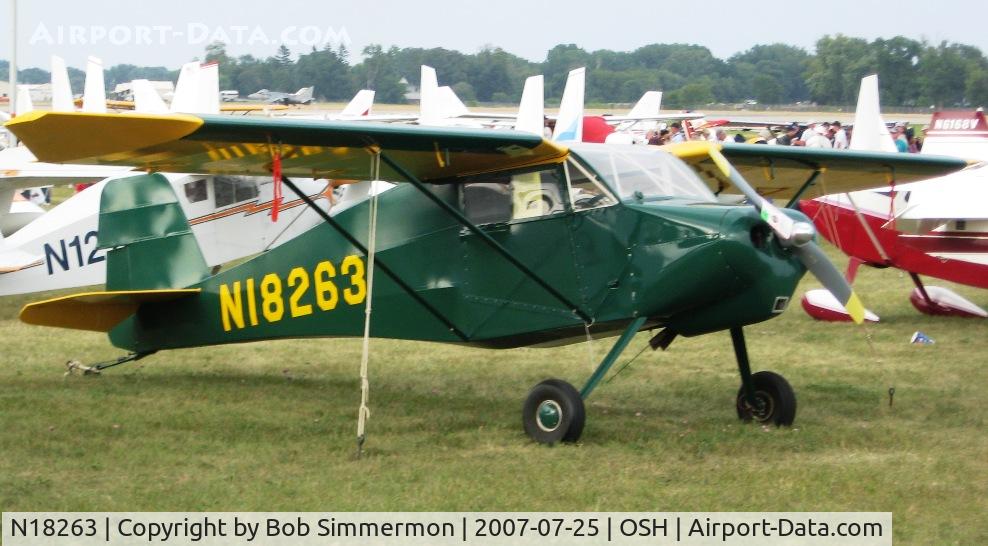 N18263, 2001 Wittman Buttercup C/N 001X, Airventure '07