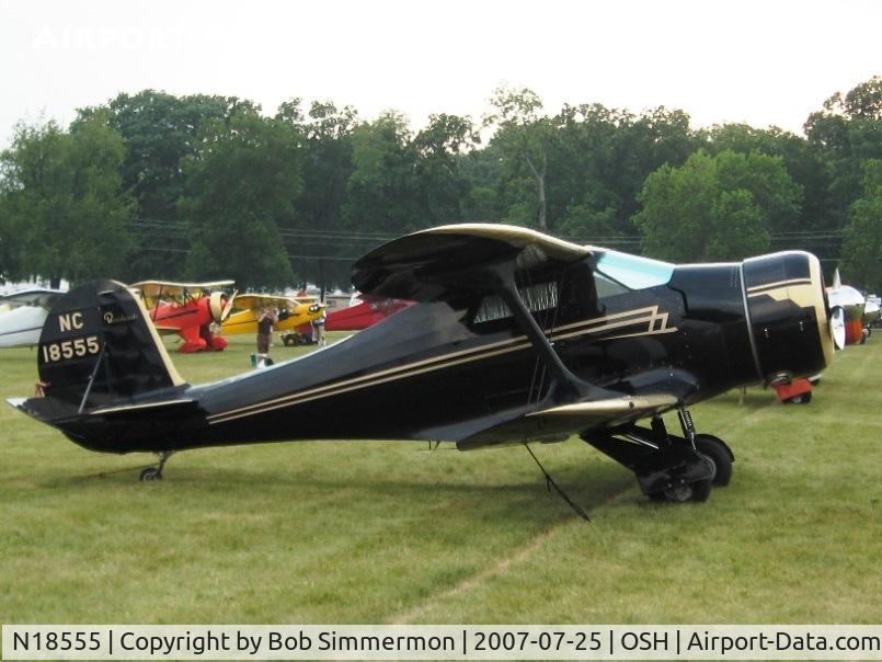 N18555, 1937 Beech F17D Staggerwing C/N 157, Airventure '07