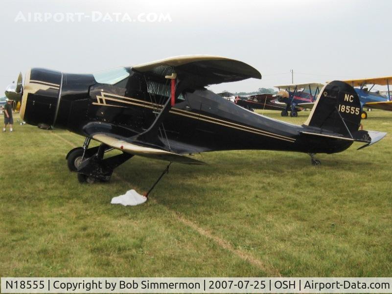 N18555, 1937 Beech F17D Staggerwing C/N 157, Airventure '07