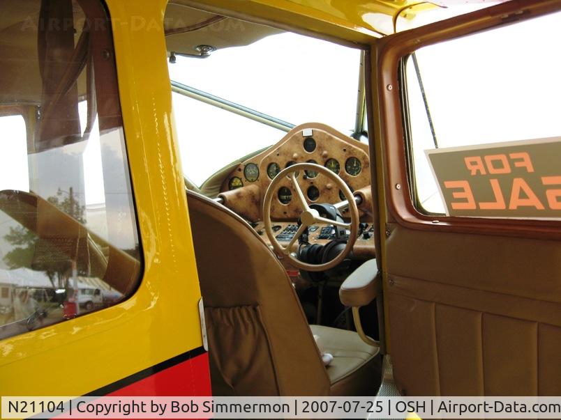 N21104, 1938 Stinson SR-10J Reliant C/N 5830, Airventure '07