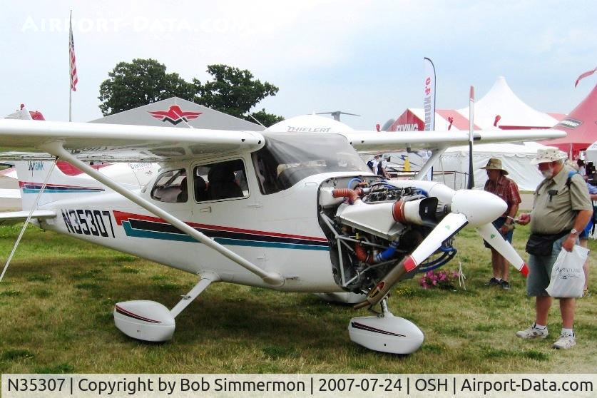 N35307, Cessna 172I C/N 17256703, Centurion diesel powered 172 at Airventure '07